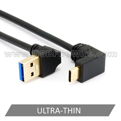 USB 3 Down A to Up/Down C  (Ultra-Thin)