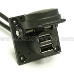 Dual USB Charging Connector