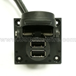 Dual USB Cable - Self Sealing
