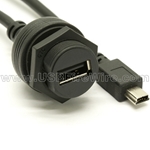 USB Waterproof Panel Cable