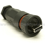 A Male Field Installable Connector