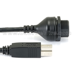 USB 3 Waterproof A to B<br> Cross Wire Extension