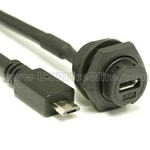 USB Mini-B Waterproof Mountable Cable