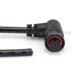 Circular Right Power Cable (24AWG)