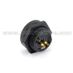 Waterproof Magnetic Panel Mount Connector | 5A