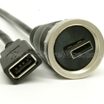 USB Ruggedized / Waterproof A Extension Cable
