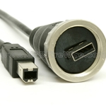 USB Ruggedized / Waterproof A Male to B