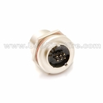 USB 2  Mini-B to Solder Pins <br> Waterproof Rugged Coupler