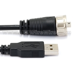 USB 2 Ruggedized A to Mini-B