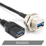 USB 3.0 Waterproof Connector- Rugged