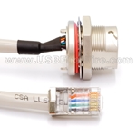 RJ45 with Pigtail Cable<br>Twist Lock