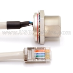 RJ45 with Pigtail Cable<BR> Screw Lock