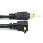 USB 2 Straight Mini-B to Up Mini-B