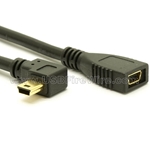 USB 2.0 Angled Mini-B Extension
