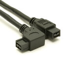 FireWire 800 Short Cable - Right Angle