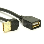 USB 2.0 Extension Cable - Up Angle Extension