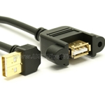 USB 2.0 Extension Cable (Up Angle)