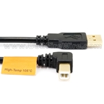 USB 2 Right B to A<br> (High-Temp Cable)