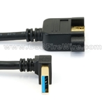 USB 3 Down A to Panel Mount A