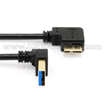 USB 3 Down A to Right Micro-B <br> (Ultra-Thin)