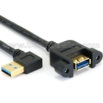 USB 3.0 Extension - A Type - Panel Mount