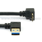 USB 3 Left A to Down Micro-B
