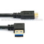 USB 3 Left A to Micro-B