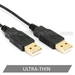 Ultra-Thin USB 2.0 Cable (A, both sides)