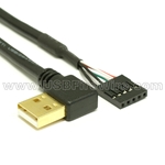 USB 2.0 Cable A Male to Header Connector