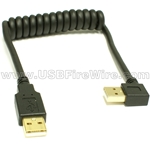 USB 2 Right A to A<br> (Helix Cable)