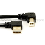USB 2.0  Angle A to Angle B Cable