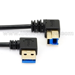 USB 3 Right A to Down B<br> (Ultra-Thin)