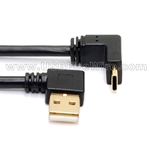 USB 2 Right A to  Up/Down C <br> (56k Resistor)