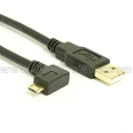 USB Micro B Cable - Right Angle