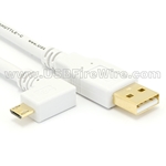 USB Micro B Cable - Right Angle