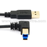 USB 3 Right B to A (Ultra-Thin)
