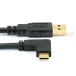 USB 3 Right/Left C to A <br>(High-Flex Cable)