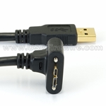 USB 3 Down  Micro-B to A<br> (High-Flex)
