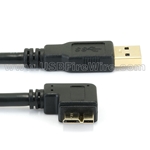 USB 3 Left Micro-B to A