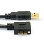 USB 3 Left Micro-B to A<br> (High-Flex)