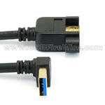 USB 3 Up A to Panel Mount A