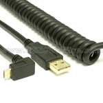 USB Micro B Cable - Up Angle - Helix