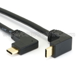 USB 3.1 Cable - Right Left to Up/Down Angle