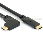 USB 2 Cable - Straight to Right Left