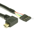 USB 2.0 Cable Micro-B to Header Connector