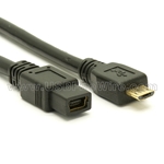 USB Mini-B to Micro-B Extension Adapter