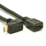 USB Up Angle Micro-B Extension