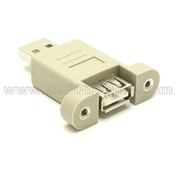 USB Gender Changer - AM-AF Panel Mount