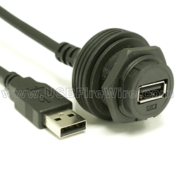 Waterproof USB Mountable Cable