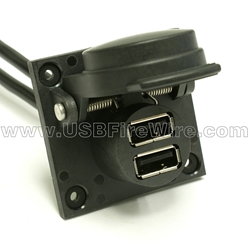 Dual USB Cable - Self Sealing